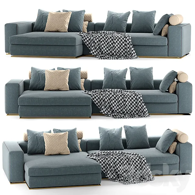 Minotti leonard 3ds Max