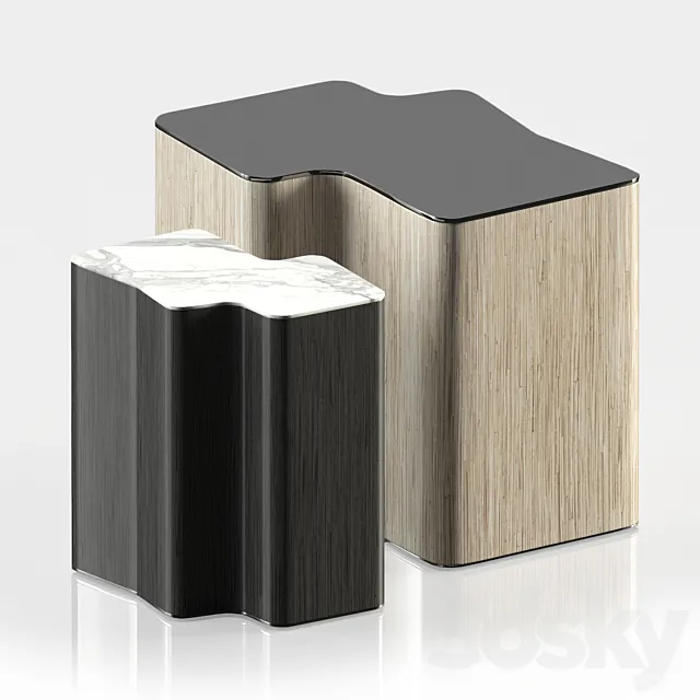 Minotti LOU coffee table 3ds Max