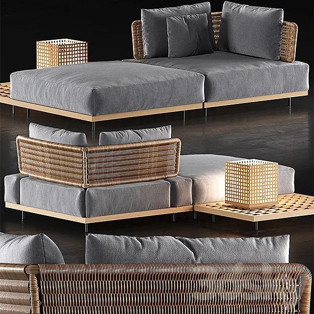 Minotti quadrado 3DSMax File