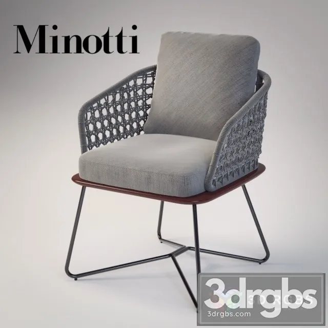 Minotti Rivera Little Chair 3dsmax Download