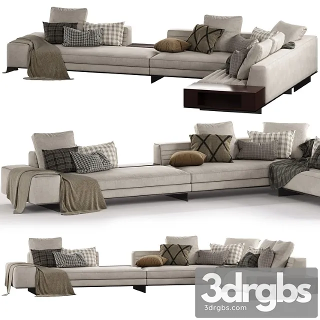 Minotti roger sofa