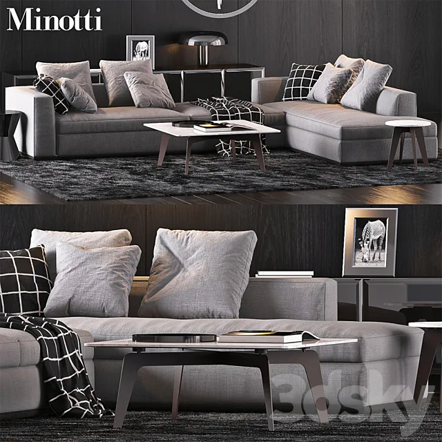 Minotti Set 10 3DSMax File