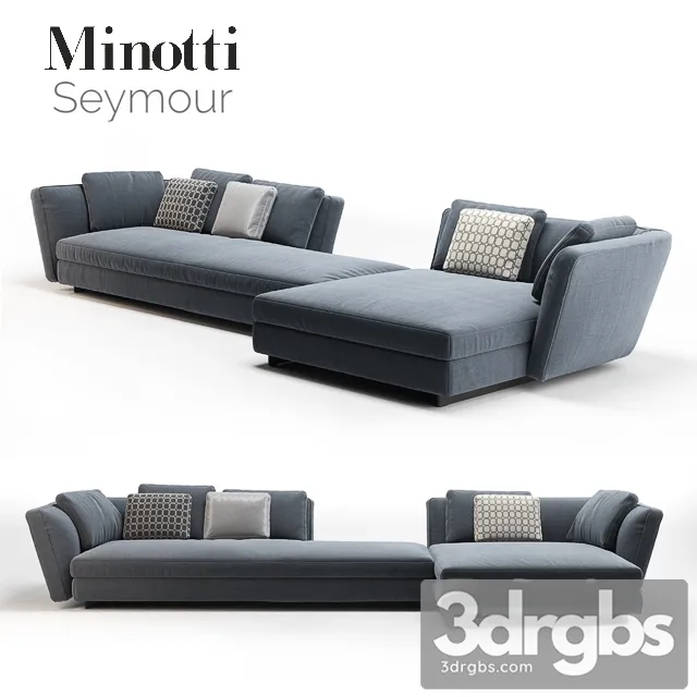 Minotti Seymour Sofa 3dsmax Download