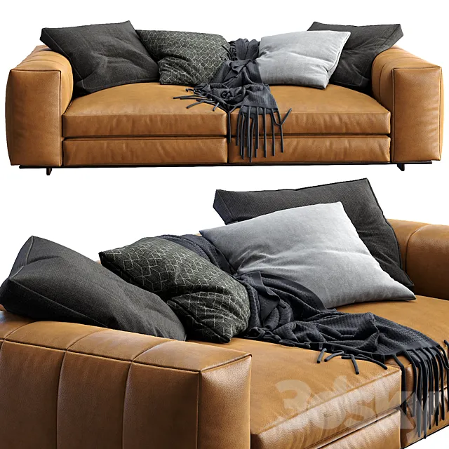 Minotti sofa freeman 3ds Max