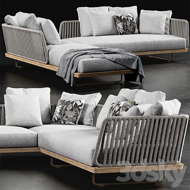 Minotti sunray 3DS Max Model