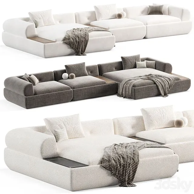 Minotti Supermoon Sofa 3dsMax Model