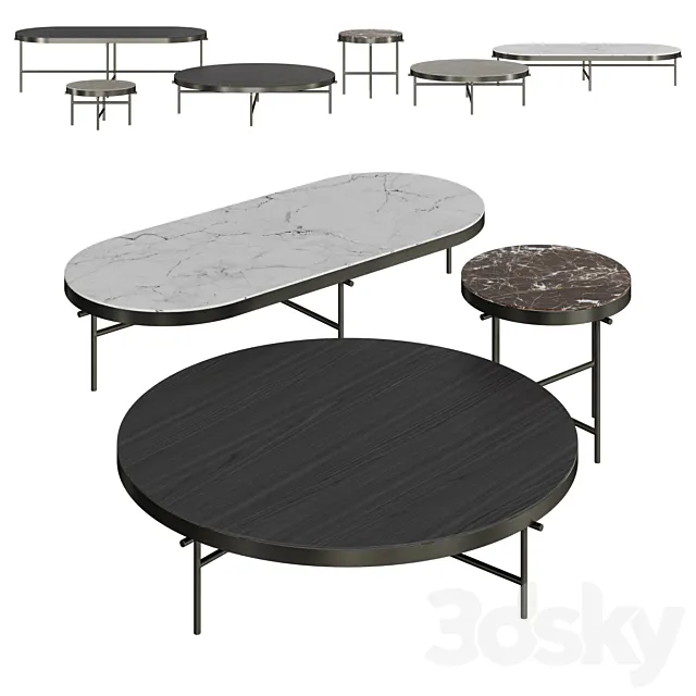 Minotti TORII 3ds Max