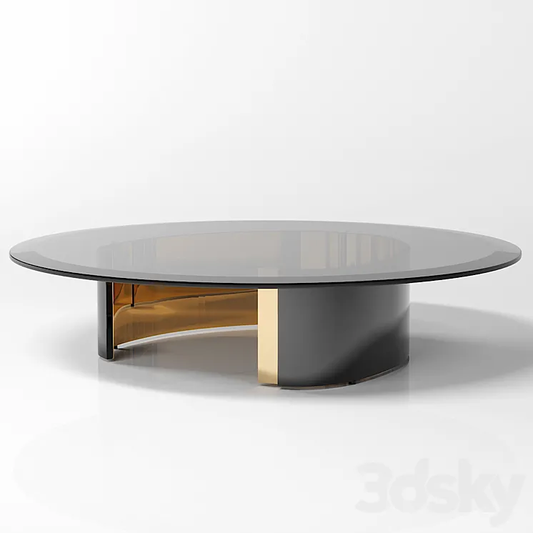 Minotti_Bangle Round coffee table 3DS Max