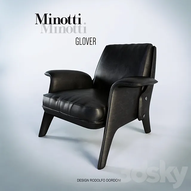 Minotti_Glover 3DS Max Model