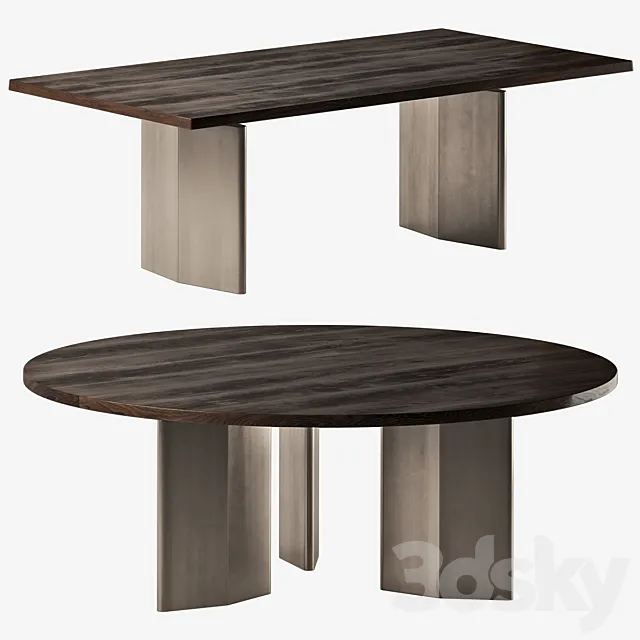 Minotti_morgan_table 3DS Max Model