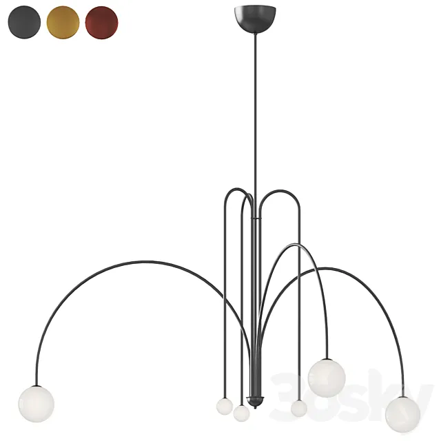 Mintbliss – Bomba Pendant 3ds Max