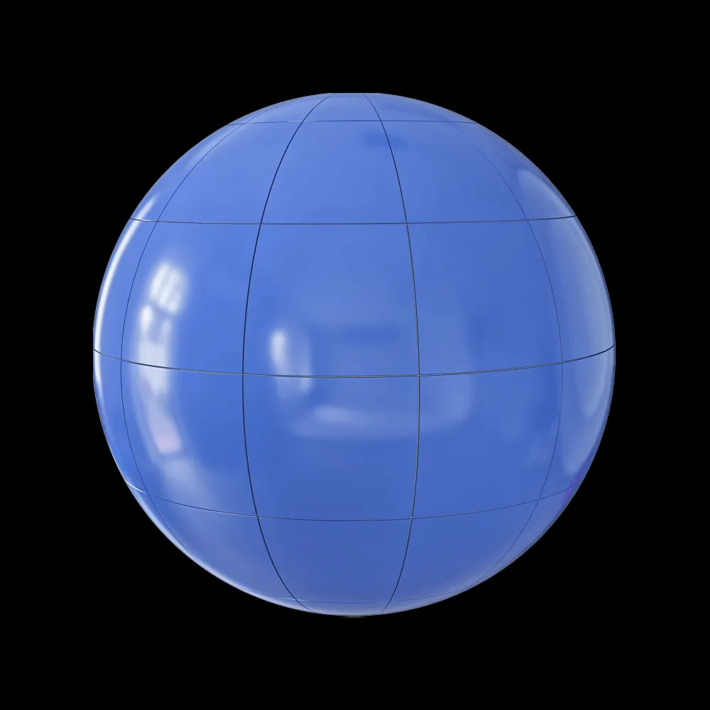 Mira ceramic – Smooth blue square 3ds Max