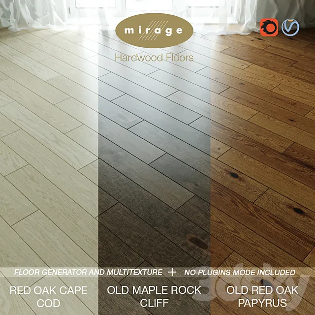 Mirage Floors Vol.18 3ds Max