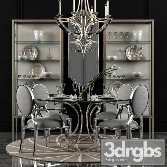 Miramont Round Dining Table 3dsmax Download