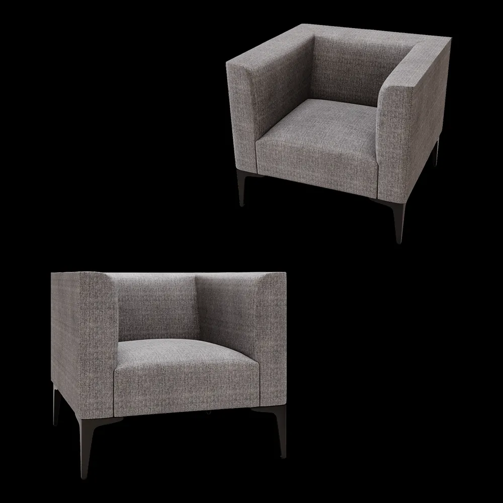 Mirlachev – Armchair UNO 3ds Max
