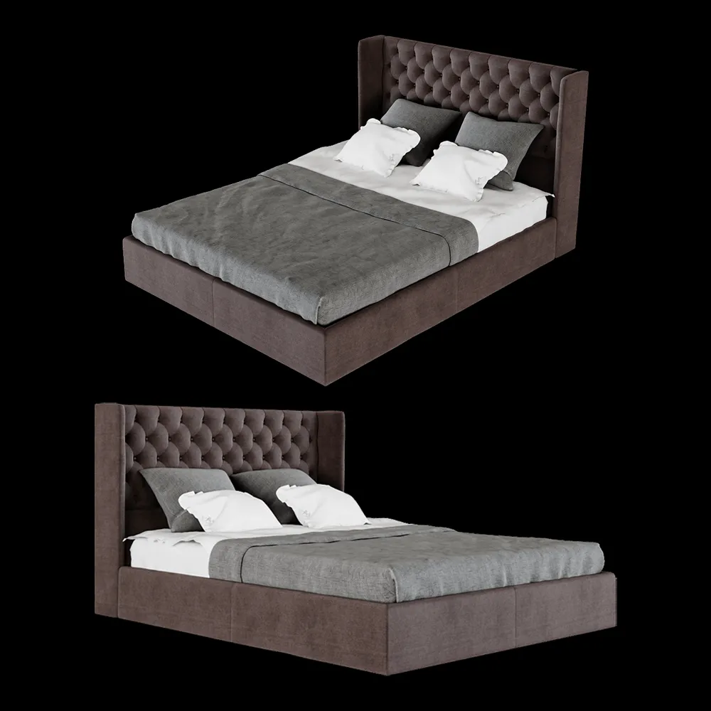 Mirlachev – Bed BARSELONA 3ds Max