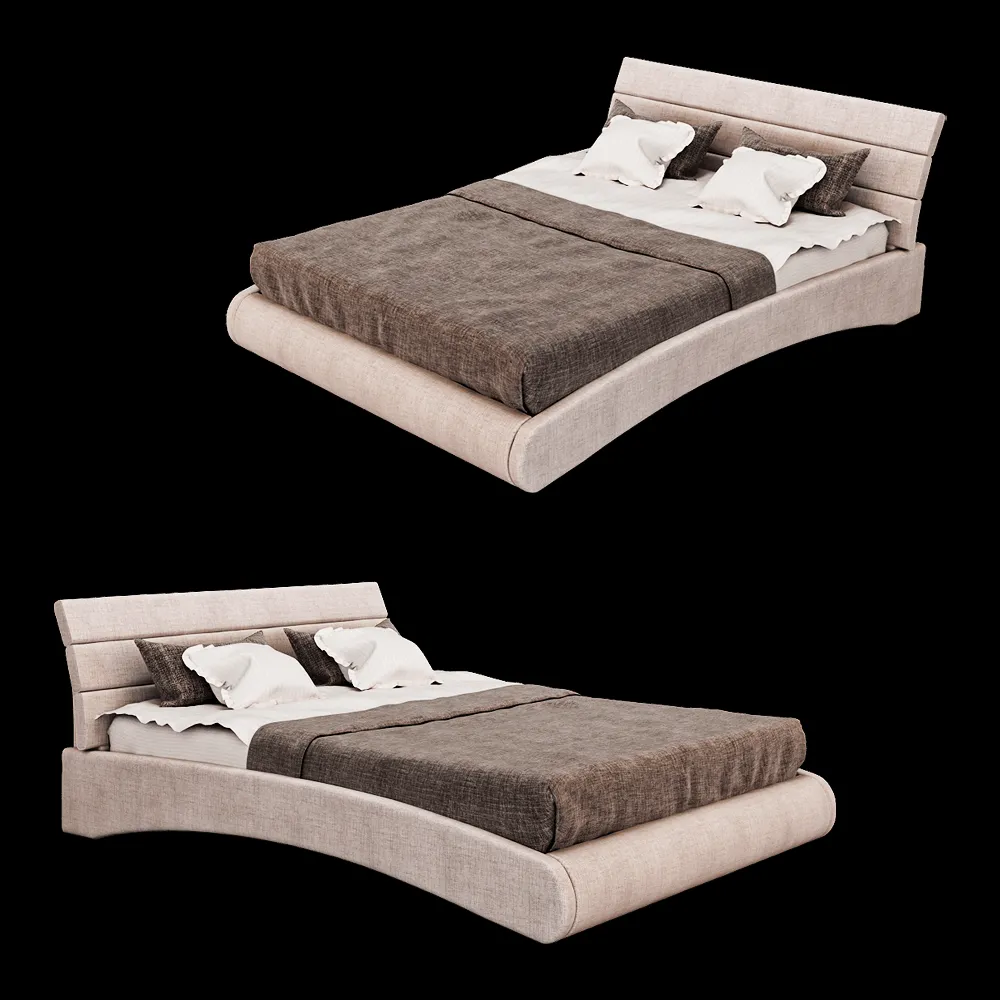 Mirlachev – Bed ELEGANCE 3ds Max