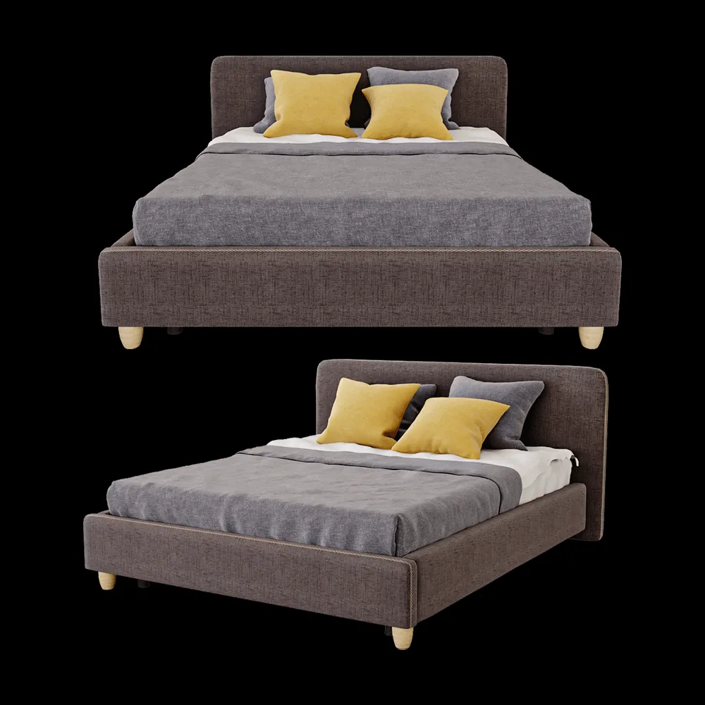 Mirlachev – Bed Norvegia 3ds Max