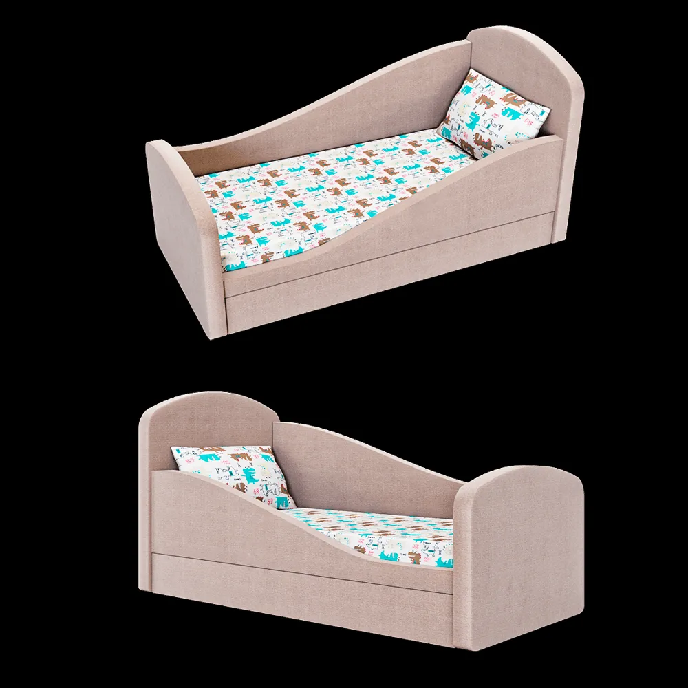 Mirlachev – Bed TEDDY 3ds Max