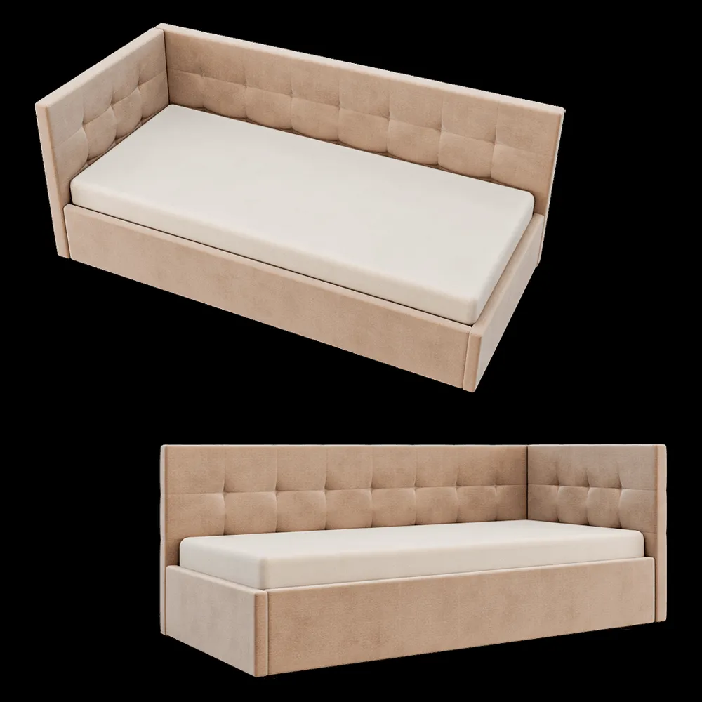 Mirlachev – Bed VALERIA 3ds Max