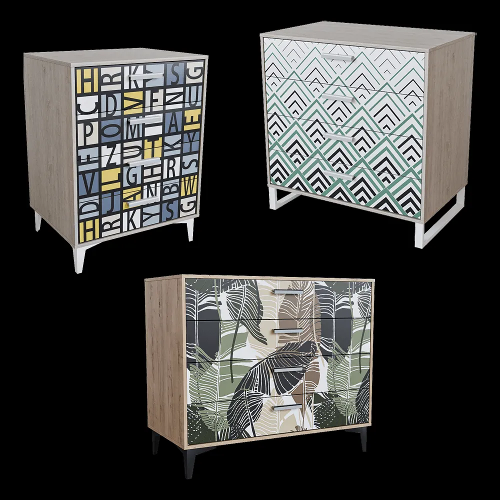 Mirlachev – Chest of drawers 3ds Max