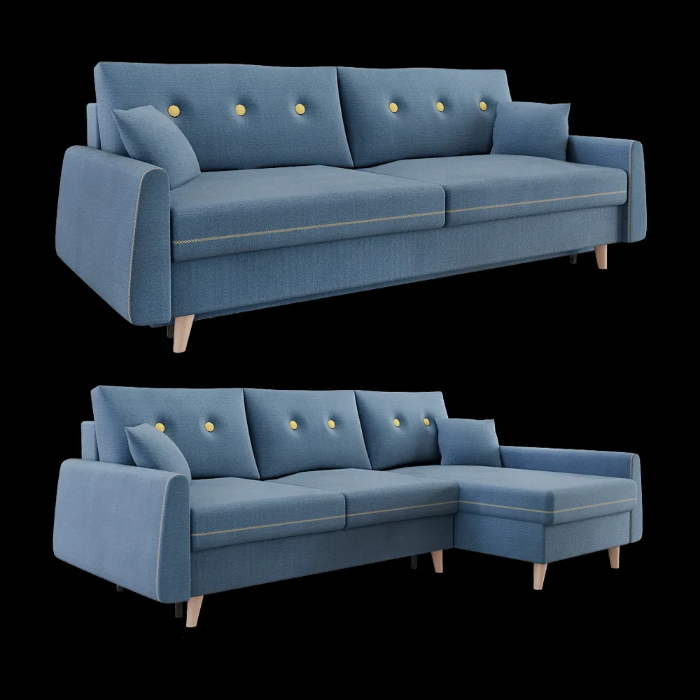 Mirlachev – Sofa Denver 3ds Max