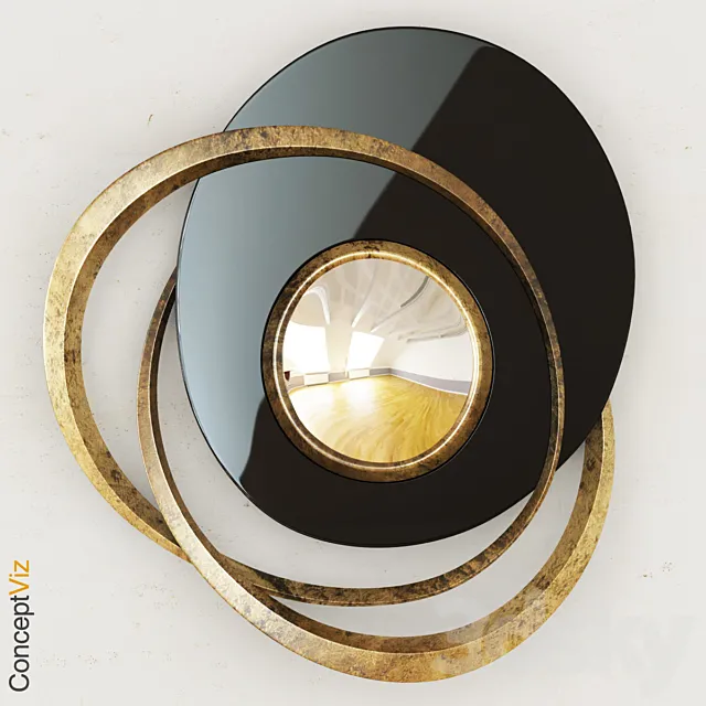 Miroir Saturnales Prune 3DSMax File