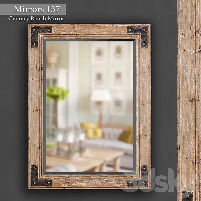 Mirror 137 3DS Max Model