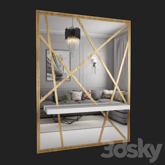 Mirror 3DS Max Model