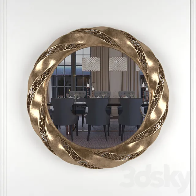 mirror 3DS Max Model