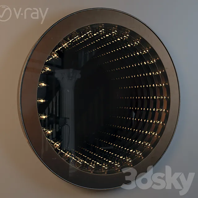 Mirror _ Infinity Mirror 3DS Max Model