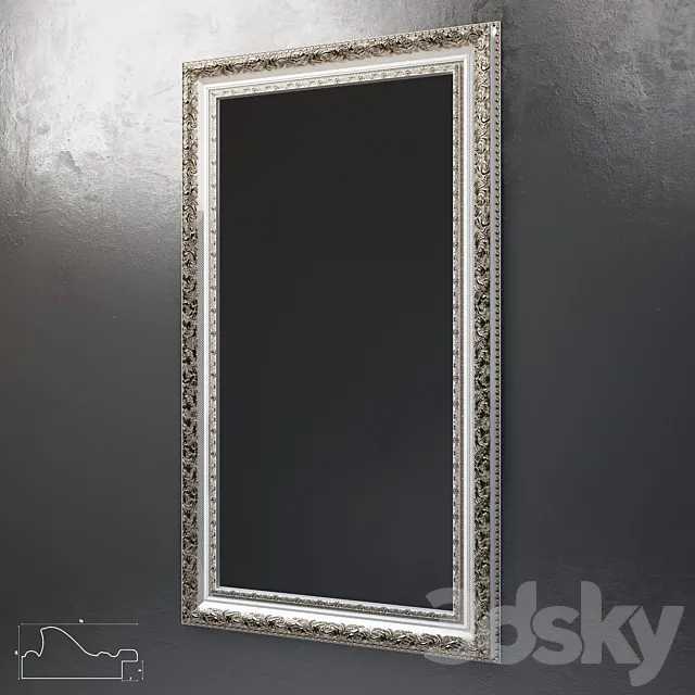 Mirror (baguette art.BR 1034) 3DSMax File