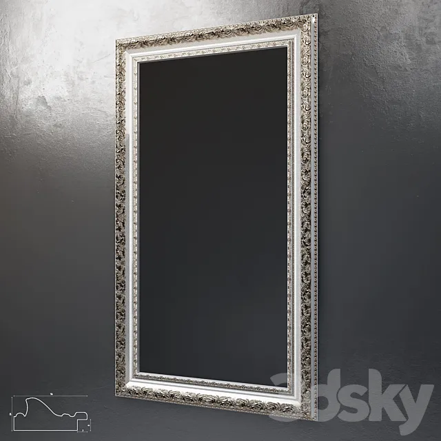 Mirror (baguette art.BR 1034) 3DS Max Model