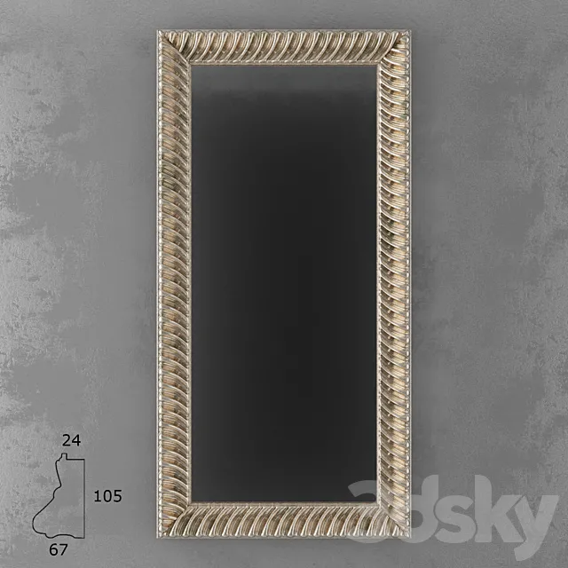 Mirror (baguette art.TL2426-3020) 3DSMax File