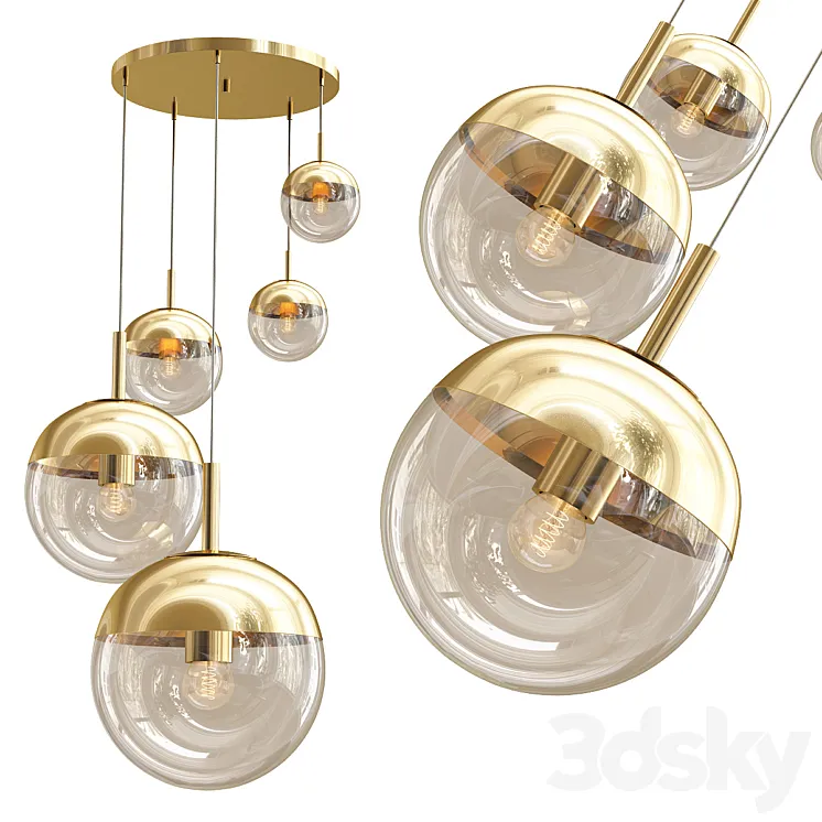 Mirror Ball Gold 5 3DS Max