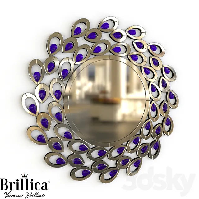 Mirror Brillica BL870 _ 870-C13 3DS Max Model