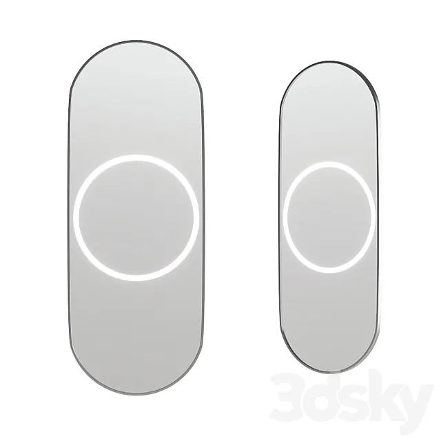 Mirror Capsule 001L from Apika 3DSMax File