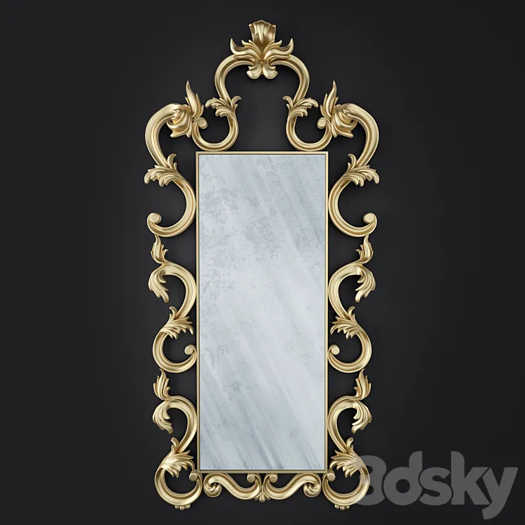 Mirror classic Christopher Guy Ribiere 3DS Max