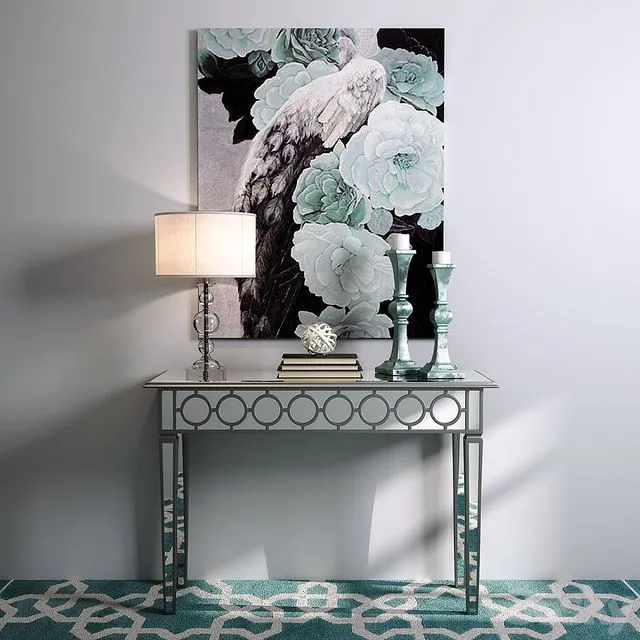 Mirror console with lamp 3dsMax Model