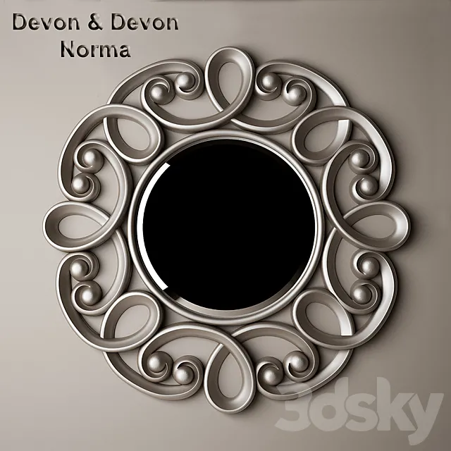 Mirror Devon & Devon Norma 3DSMax File