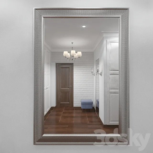 Mirror Ikea Song 3DS Max Model