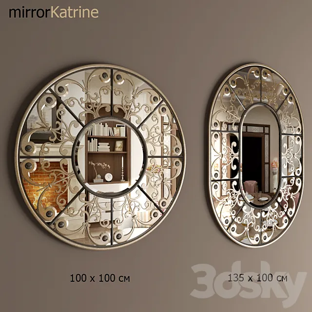 mirror Katrine 3ds Max