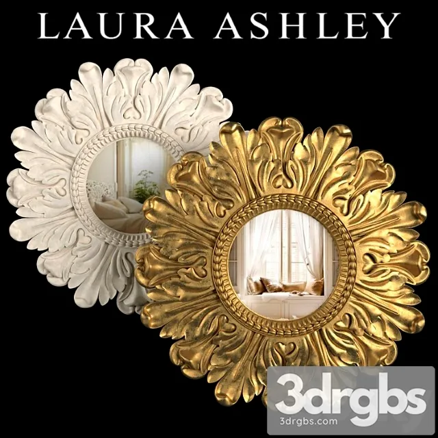Mirror lila floral gold lila floral ivory by laura ashley 3dsmax Download