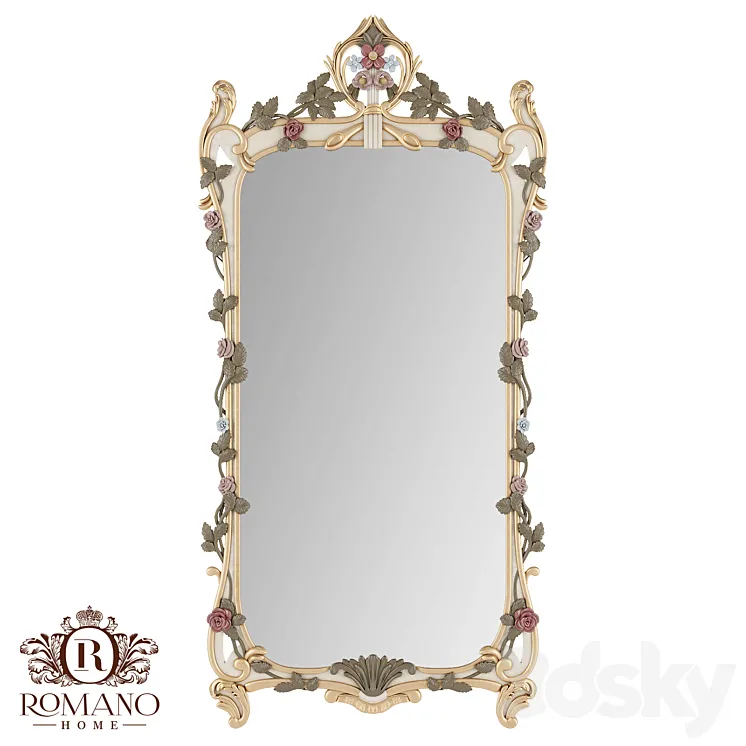 Mirror Ma Petite Grand Romano Home 3DS Max