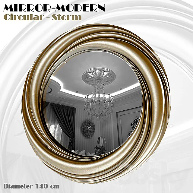 Mirror. Modern 3DSMax File