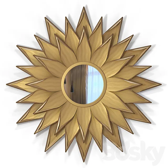 Mirror – Tylar La Redoute Sunflower 3DS Max Model