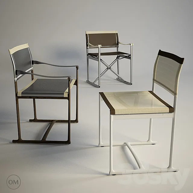 Mirto Outdoor Chair 3DS Max Model