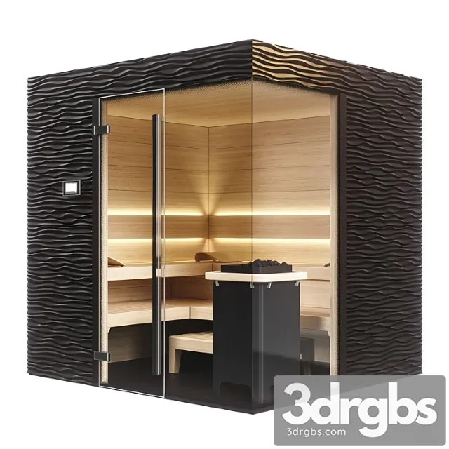 Miscellaneous Klafs Design Sauna Shape With Sauna Heater Sanarium Majus 3dsmax Download