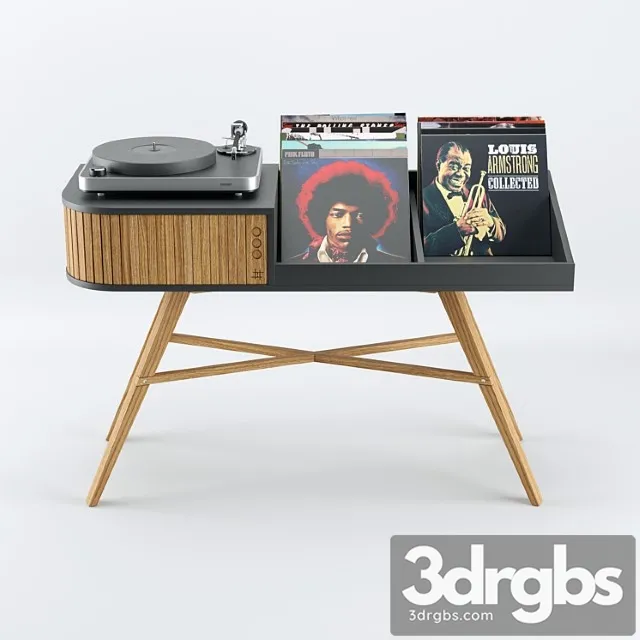 Miscellaneous The vinyl table hrdl 3dsmax Download