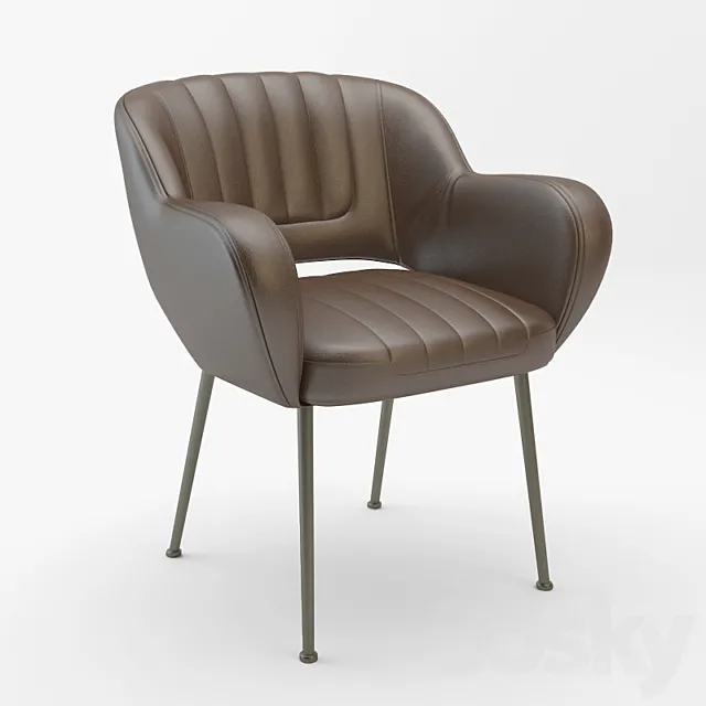 Miss Malice Armchair 3ds Max